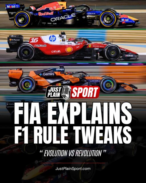 🏁 FIA REVEALS SLIMMER AND SHARPER 2026 FORMULA 1 CARS 🏎️

FIA regulation changes for 2026 aim to stop cars looking like they have stalled at the tracks during tight street racing... 

⸻
👉 These cars are meant to be light and fast, but I worry teams will struggle to hit that weight target without compromising safety. – Jay | JPS
⸻

🎙️ FULL STORY on JustPlainSport .com

#JustPlainSport 🏎️ | #F1 #SouthAfrica #Motorsport #FIA