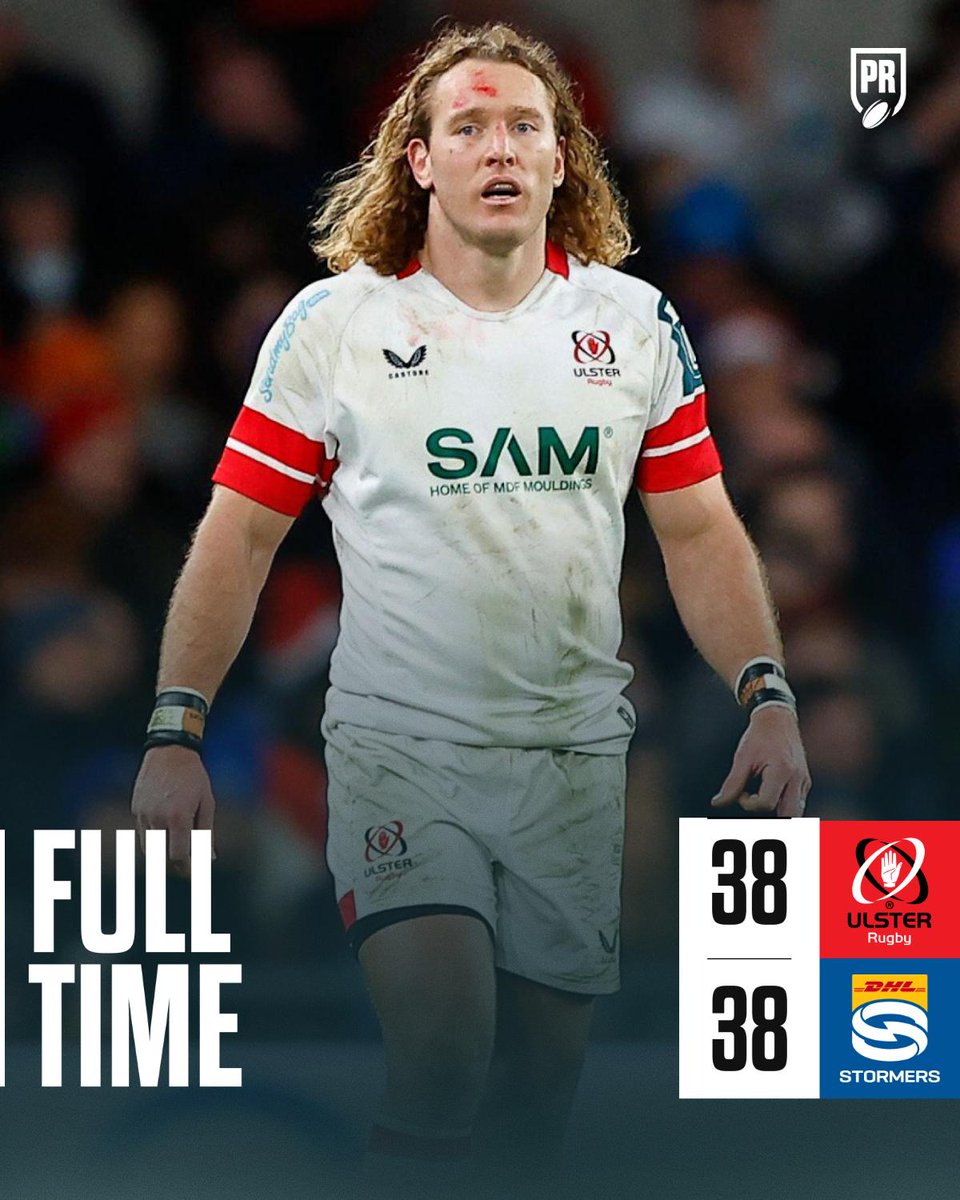 ⚡ WERNER KOK LIGHTS UP BELFAST WITH HAT-TRICK HEROICS ⚡

The former Blitzboks speedster produced a dazzling three-try masterclass that powered Ulster to a thrilling 38-38 draw in a pulsating United Rugby Championship clash against the DHL Stormers.

Werner Kok was electric from start to finish on Friday night at Affidea Stadium. 

The South African-born winger opened the scoring with a clinical finish early on, added a second before the half-hour mark, and then delivered the crucial third try around the 68th minute that levelled the scores at 31-31. 

His blistering pace, sharp finishing, and relentless energy on the wing lit up proceedings even as the home side battled with just 14 men for the majority of the match after captain Iain Henderson’s early red card in the 8th minute.

In a match that stayed tight and tense throughout, Kok stood out as the standout performer — carrying with real intent, linking play intelligently, and producing moments of magic that lifted his teammates. 

His hat-trick wasn’t about completely destroying the opposition, but it was the spark that gave Ulster belief and ultimately helped them secure a hard-earned draw in front of their passionate home crowd.

⸻ 
👉 “Pure class from Kok! Hat-trick hero in a 14-man Ulster side — this is what heart and quality look like!” – Ulster fans & rugby supporters worldwide - Jay | JPS
⸻

The Stormers arrived as league leaders packed with Springbok quality, yet once again they looked strangely flat at times despite their obvious talent advantage on paper. 

They failed to fully punish Ulster’s numerical disadvantage, with promising attacks often breaking down through loose passes, rushed decisions, and a visible lack of urgency in key moments.

Questions will linger about whether head coach John Dobson still has full control of this talented squad. 

With so much individual quality available, repeated displays that suggest complacency or a lack of collective hunger point to deeper issues within the group. 

🎙️ Story by JustPlainSport.com
📸 Match images via URC / Getty Images

#JustPlainSport 🏉 | #WernerKok #UlsterRugby #Stormers #URC #HatTrick #14MenBattle