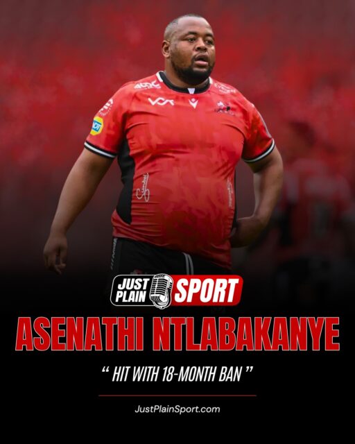 ‼️ WEIGHT MANAGEMENT GONE WRONG: SPRINGBOK PROP ASENATHI NTLABAKANYE HIT WITH 18-MONTH BAN 🏉
A Harsh Reminder of Strict Liability. When a player dopes deliberately to chase an edge, he deserves the book thrown at him.
But when it’s a prescribed medication for genuine weight management that slips through the cracks? That’s a different story — one that still ends in real consequences.
🎙️ FULL STORY on JustPlainSport .com
📸 via Lions Rugby
#JustPlainSport 🏉 | #Rugby #AsenathiNtlabakanye #LionsRugby #Springboks