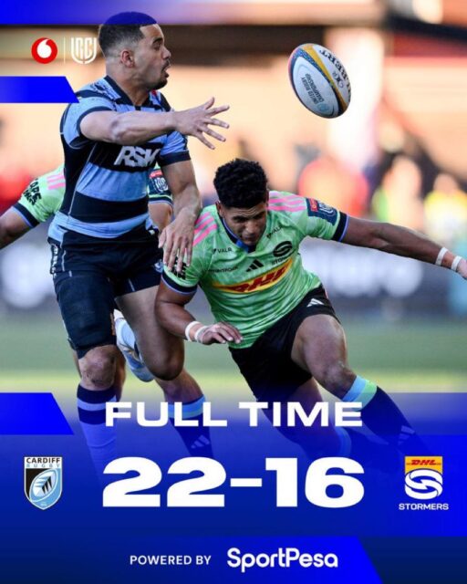 🏴 CARDIFF DEFEATS SACHA & THE DHL STORMERS 😱
Cardiff staged a magnificent second-half comeback to defeat the DHL Stormers 22-16 at a packed Cardiff Arms Park on Friday night.
The Welsh region overturned a halftime deficit to seal a historic bonus-point victory and claim their first-ever United Rugby Championship playoff berth.
The result also guarantees Champions Cup rugby for the hosts next season after outscoring their South African visitors by four tries to one.
Wing Jacob Beetham was the star of the show for the home side as he crossed the whitewash twice during a memorable evening.
Tom Bowen and Ioan Lloyd also scored crucial tries for Cardiff to ensure the emotional home crowd went home celebrating.
Player of the match Taine Basham put in a monstrous shift with his relentless work rate and dominant ball-carrying.
The Stormers got their lone try through lock Adre Smith alongside some accurate goal-kicking from playmaker Sacha Feinberg-Mngomezulu.
However the visitors could not breach the heroic second-half defensive wall when the game hung in the balance.
The South African side looked dangerous at times but ultimately lacked the cutting edge and composure needed on the road against a highly motivated Cardiff outfit.
Questions will linger about their away form and ability to close out big games when it matters most.
A massive night for Welsh rugby and a statement win that books Cardiff’s place in the playoffs.
🎙️ Story by JustPlainSport .com
#URC #Rugby #Stormers #Cardiff