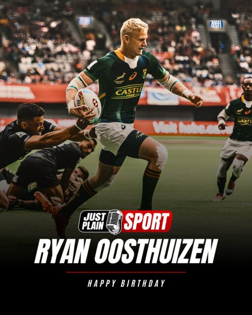 🎂 HAPPY BIRTHDAY, RYAN OOSTHUIZEN | LAWYER, LEADER, BLITZBOK LEGEND 🇿🇦
Today, 22 May, the Blitzboks family celebrates one of its most decorated, most dependable, and most admired servants. Ryan Oosthuizen turns 31 today, and as he blows out the candles, there is a career’s worth of silverware, sweat, and unforgettable memories to reflect on.
What makes Ryan Oosthuizen’s story so compelling is the person behind the achievements. He is described by teammates and coaches alike as one of the senior leaders in the squad — quiet, grounded, team-first...
🎙️ FULL STORY on JustPlainSport .com
Happy 31st birthday, Ryan. Here’s to many more tries, more trophies, and more memories in the green and gold. 🎂🏉 @ryan_oosthuizen
#JustPlainSport | #RyanOosthuizens #Blitzboks #SpringbokSevens