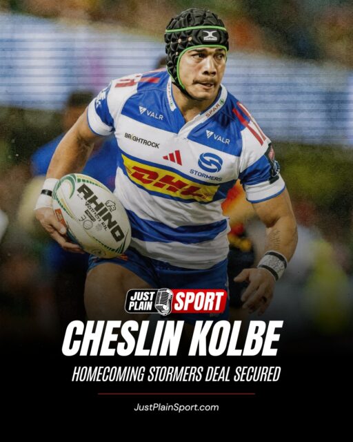 🇿🇦 CHESLIN KOLBE STORMERS HOMECOMING DEAL SECURED 🏉

On good authority and after checking our facts, we can report that the DHL Stormers appear to have secured the return of double Rugby World Cup winner Cheslin Kolbe. 

Sources close to the situation, corroborated by reporting from Afrikaans newspaper Rapport, indicate that Kolbe’s homecoming to Cape Town has been made possible through what is described as a massive collective effort — believed to involve the Stormers, his agency Roc Nation Sports International, and third-party financial backing...

🎙️ FULL STORY on JustPlainSport .com

#JustPlainSport | #CheslinKolbe #Stormers #RugbyTransfer