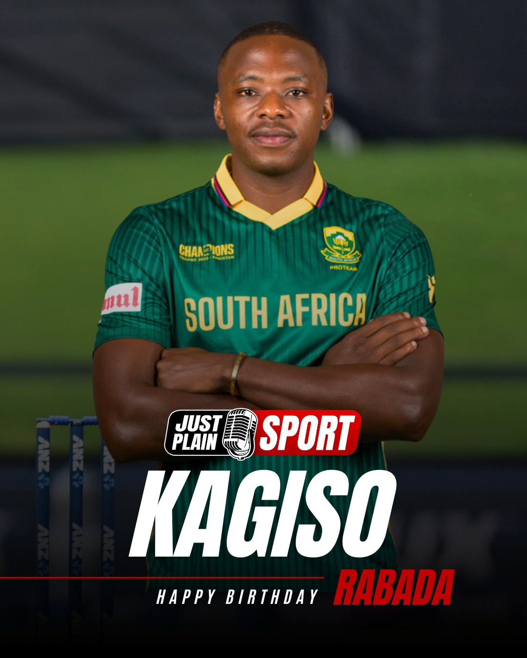 KAGISO RABADA AT 30 🏏 FROM JOZI TOWNSHIPS TO WORLD TEST CHAMPIONSHIP HERO 🇿🇦

There are fast bowlers who take wickets. And then there are fast bowlers who change games, shift momentum, and carry nations on their shoulders. 

Kagiso Rabada, born on this very day, 25 May 1995, in Johannesburg, turns 30 today. And what a 30 years it has been...

Happy 30th Birthday, Kagiso. From all of us at Just Plain Sport — thank you for the memories, thank you for Lord’s, and thank you for making us proud to follow South African cricket. 🎂🏏

🎙️ FULL STORY on JustPlainSport .com

#JustPlainSport | #KagisoRabada #Cricket #SouthAfrica