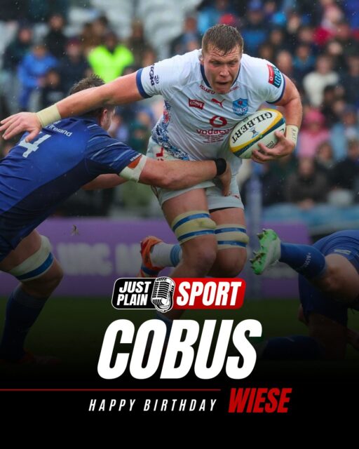 🎂 HAPPY BIRTHDAY COBUS WIESE - THE FARM BOY FROM UPINGTON WHO NEVER STOPPED BELIEVING 💪
There are rugby players who survive the system. And then there are those who survive everything the game throws at them — injury, setback, years of waiting — and come out the other side wearing the jersey they always dreamed of.
Cobus Wiese belongs firmly in the second category. Born on this very day, 2 June 1997, in Upington, Northern Cape, he turns 29 today. And what a journey it has been.
Happy 29th Birthday, Cobus. From all of us at Just Plain Sport — thank you for reminding us that grit and belief can outlast anything. The best is still to come. 🎂🏉
🎙️ FULL STORY on JustPlainSport .com
#JustPlainSport #CobusWiese #Rugby
