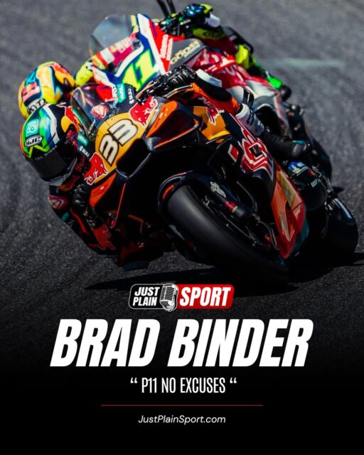 🇿🇦 BRAD BINDER: 11TH PLACE, ZERO EXCUSES, EYES ALREADY ON HUNGARY 🏁
Italian Grand Prix, Mugello — Round 7, 2026
Not every race tells the story of a podium. Sometimes, the greatest stories are written in the spaces between — in the quiet determination of a man who gives everything, even when the machinery doesn’t match his heart...
🎙️ FULL STORY on JustPlainSport .com
📸 via Red Bull KTM
#JustPlainSport #BradBinder #KTM