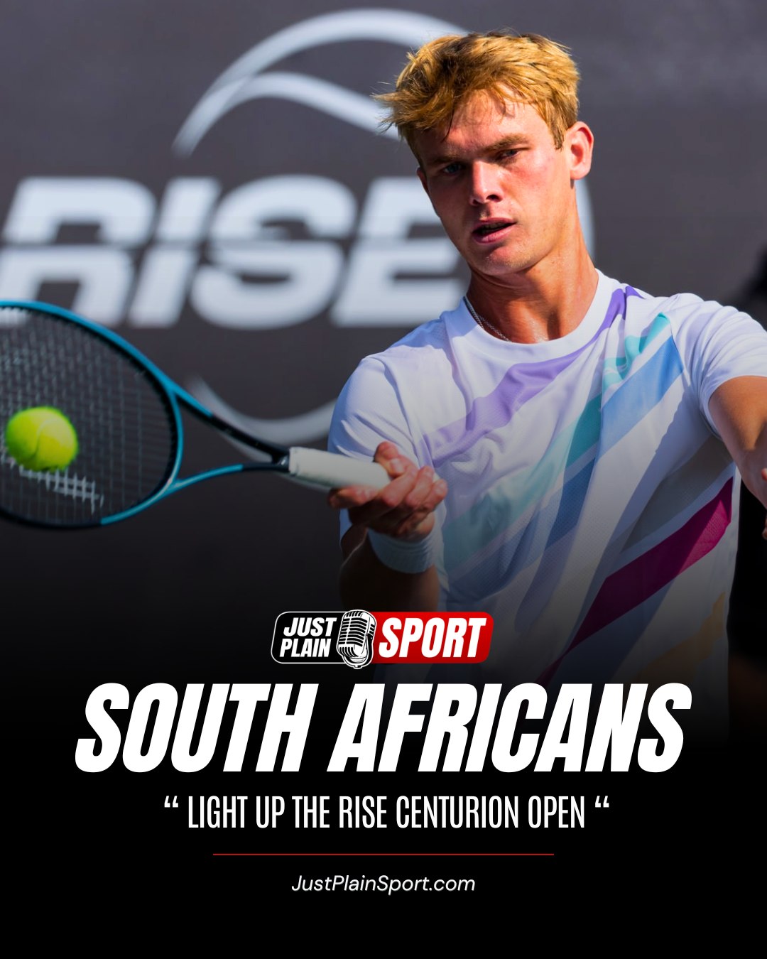 FIVE SOUTH AFRICANS - ONE MASSIVE DAY! 🎾

Kholo Montsi took down a third seed from a set down. Philip Henning was simply untouchable. Badenhorst, Beckley and Van Schalkwyk all backed it up with straight-set wins. And if that wasn’t enough — Montsi and Van Schalkwyk went and knocked out the fourth seeds in doubles too.

This is South African tennis firing on all cylinders — right here in Pretoria, on home soil, in front of home fans.

Read the full story on Just Plain Sport. Link in bio. 🇿🇦

#JustPlainSport #SouthAfricanTennis #RiseCenturionOpen #ATPChallenger #KholoMontsi