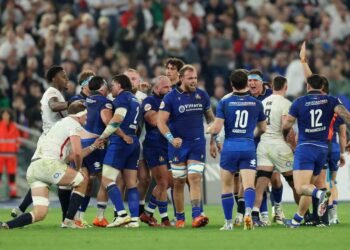 ITALY BEATS ENGLAND 23-18 IN HISTORIC SIX NATIONS MATCH