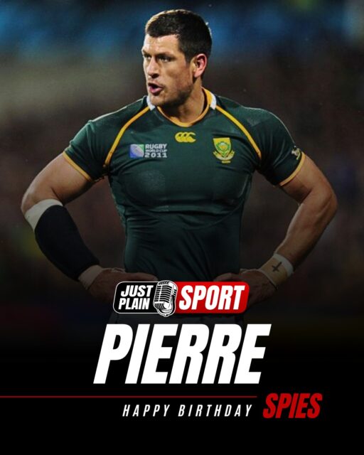 PIERRE SPIES TURNS 41 🏉 THE BULL WHO CARRIED A NATION’S HOPES 🇿🇦
There are rugby players who make their living in the hard yards, who do the grinding work that never makes the highlight reel.
And then there are those who change the nature of the game itself simply by being on the field — players whose physical presence and raw athleticism make the impossible routine. Pierre Spies belongs firmly in the second category. Born on this very day, 8 June 1985, in Pretoria, he turns 41 today. And what a journey it has been.
Happy Birthday, Pierre. You gave South African rugby a forward it had never quite seen before, and you carried that gift with grace.
🎙️ FULL STORY on JustPlainSport .com
#JustPlainSport #PierreSpies #Rugby #Springboks