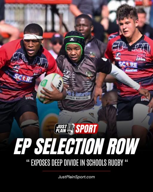 EASTERN PROVINCE SELECTION ROW EXPOSES DEEP DIVIDE OVER TRANSFORMATION IN SCHOOLS RUGBY 🏉

A selection controversy has erupted in Eastern Province schools rugby, after EP Rugby Union President George Malgas intervened in the naming of three provincial school squads — overruling merit-based selections in favour of greater representation from rural and disadvantaged communities.

The row centres on changes made to the Under-16 Grant Khomo, Under-18 Academy and Under-18 Craven Week squads, and has laid bare a tension that runs through South African rugby at every level: where does development end and interference begin?

🎙️ FULL STORY on JustPlainSport .com

#JustPlainSport #SchoolsRugby #EPRU
