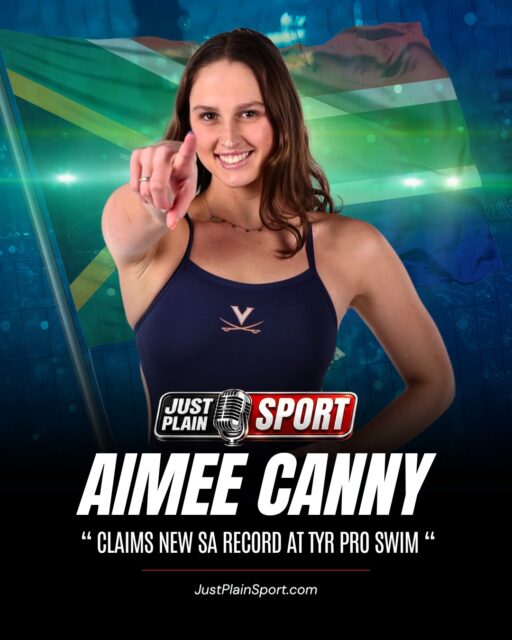 🇿🇦 AIMEE CANNY SHATTERS TWO SOUTH AFRICAN RECORDS IN ONE NIGHT IN INDIANAPOLIS 🌊

Aimee Canny touched the wall in Indianapolis on Wednesday morning and looked up at a time she already knew by heart. 1:56.59. Her own African record in the 200m freestyle, broken for the third time, the second time in two months alone.

It barely registered as news anymore. What she did with it that evening did.

Hours later, with that brand new record still hers to defend in the final, Canny scratched the race. She walked away from an event she had just claimed the right to dominate, choosing instead to chase a different kind of history in the 200m individual medley...

👉🎙️ FULL STORY ON JUSTPLAINSPORT .COM

#JustPlainSport #AimeeCanny #Swimming