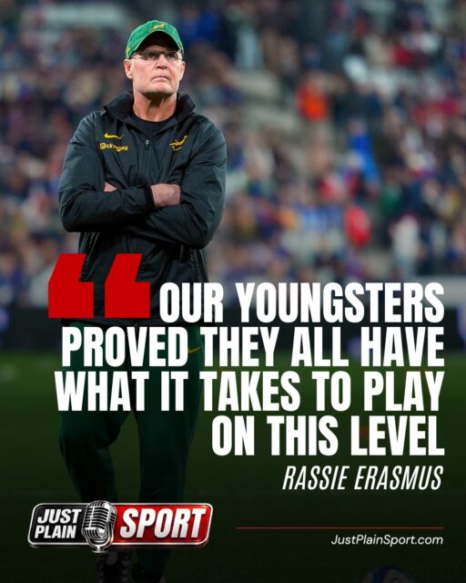 🇿🇦 SIX NEW NAMES IN RASSIE’S 2026 NATIONS CHAMPIONSHIP SQUAD ANNOUNCED 🏉
Rassie Erasmus did not stumble upon six uncapped players on Saturday night. He built toward them, methodically, across months of alignment camps, warm-up fixtures, and careful observation.
When he named his 46-man Nations Championship squad following the Springboks' 80-31 demolition of the Barbarians in Gqeberha, the six new faces in that list were not surprises. They were the point.
👉🎙️ FULL STORY ON JUSTPLAINSPORT .COM
#JustPlainSport #Springboks #nationschampionship2026
