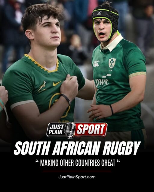 🇿🇦 SA RUGBY'S BILLION-RAND CONVEYOR BELT IS MAKING OTHER COUNTRIES GREAT 🇮🇪🏉

Josh Neill pulled on an Ireland jersey in Tbilisi on Saturday and started at blindside flanker for Ireland Under-20 against England at the World Rugby Junior World Championship. 

He was good enough to be Player of the Tournament at the U18 Craven Week for Western Province. He represented South Africa at Under-18 level in 2024 and 2025. He is 19 years old, and he is gone.

Not gone to a rival South African province. Not gone to a URC franchise. Gone to Leinster. Gone to Ireland. And on Saturday, gone to Tbilisi wearing green — a different shade of it.

Neill is not an anomaly. He is a pattern.

🎙️ FULL STORY ON JUSTPLAINSPORT .COM

#JustPlainSport #JoshNeill #SArugby