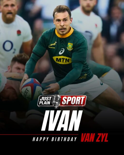 HAPPY BIRTHDAY IVAN VAN ZYL 🎂 SHUT OUT AT HOME, CHAMPION ABROAD 🏉

There are scrumhalves who get handed a career. Ivan van Zyl is one of those who went out and built one, brick by brick, in a country that wasn’t his own. Born on this very day, 30 June 1995, in Pretoria, he turns 31 today.

Happy Birthday, Ivan. The man who found out that a closed door at home can open into a whole new world abroad.

👉🎙️ FULL STORY ON JUSTPLAINSPORT .COM

#JustPlainSport #IvanVanZyl #rugby #happybirthday