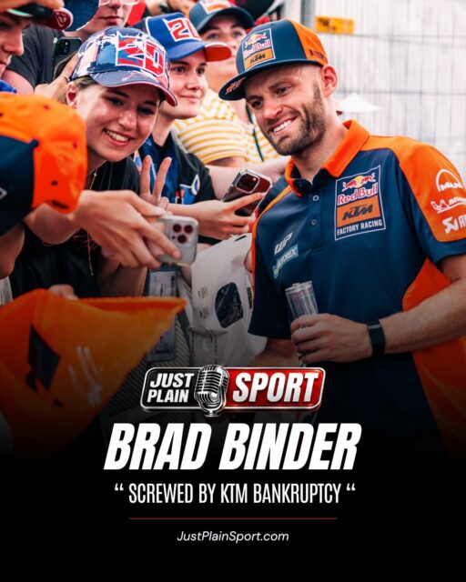 HOW KTM'S BANKRUPTCY BROKE BRAD BINDER'S MOTOGP CAREER 🏍️

KTM went bankrupt in November 2024. Three billion euros in debt, insolvency proceedings, a company fighting for survival. 

To stay afloat, KTM's MotoGP bosses froze all further development of the RC16, locking the bike in place through the winter while every rival on the grid kept evolving theirs. 

That decision, made in a boardroom to protect a balance sheet, is the real starting point of Brad Binder's slide down the standings.

👉🎙️ FULL STORY ON JUSTPLAINSPORT .COM

#JustPlainSport #BradBinder #KTM #MotoGP