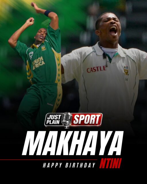 HAPPY BIRTHDAY MAKHAYA NTINI 🏏 THE BOY WHO RAN BEFORE HE COULD READ

Makhaya Ntini turns 49 today, born on this day in 1977 in that same village, and the distance between that dirt road and 390 Test wickets remains one of the most remarkable journeys the sport has produced.

Happy Birthday, Makhaya. From herding cattle with no shoes to becoming the first black cricketer to represent South Africa in Test cricket, his story was never just about the ball he bowled — it was about the door he kicked open...

🎙️ FULL STORY on JustPlainSport .com

#JustPlainSport #MakhayaNtini #Cricket #Birthday
