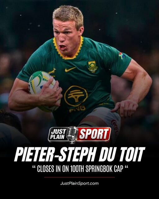🇿🇦 PIETER-STEPH DU TOIT FOUR CAPS FROM 100 AS BOKS CHASE 10TH STRAIGHT WIN OVER SCOTLAND 🏴󠁧󠁢󠁳󠁣󠁴󠁿

Four Test caps. That’s the gap between Pieter-Steph du Toit and rugby‘s most exclusive club, and he’ll close in on it leading the Springboks against Scotland for the second week running.

Get there and Pieter-Steph du Toit joins a group of players who’ve reached three figures for South Africa, a milestone that sits alongside the honours already on his shelf: World Cup winner, World Rugby Player of the Year, and now captain in consecutive Tests...

🎙️ FULL STORY on JustPlainSport .com

#JustPlainSport #Springboks #SAvsSCO #PSDT