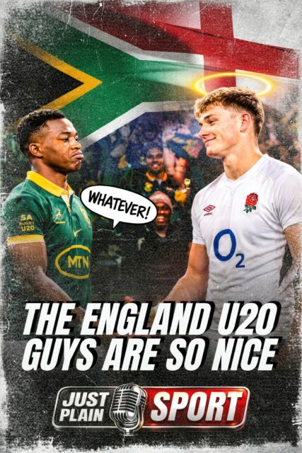 🇿🇦 THE JUNIOR BOKS vs ENGLAND ACTION 🏉

The Junior Springboks are through to another Junior World Championship final after outlasting England 53-37 in a brutal semi-final slugfest at Avchala Stadium in Tbilisi on Monday.

The under-20 Poms, we're more into trying to bullying the junior South Africans but that didn't work out too well for them!

#JuniorBoks #Springboks #Rugby #JuniorWorldChampionship