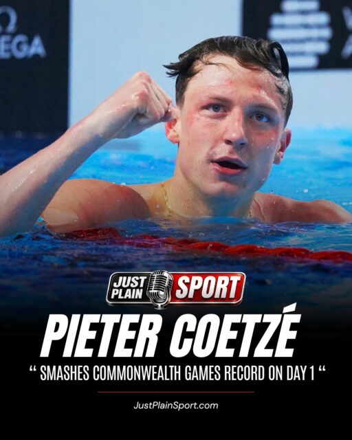 🚨🇿🇦 PIETER COETZÉ SMASHES COMMONWEALTH GAMES RECORD ON DAY 1 🏊
Pieter Coetzé needed 24.45 seconds on Friday morning to announce that South Africa had arrived at the Glasgow 2026 Commonwealth Games.
The 22-year-old backstroke world champion won his heat of the men’s 50m backstroke in a Commonwealth Games record, the fastest qualifying time of the morning, and did it with the unhurried air of a swimmer who has plenty left in reserve.
🎙️ FULL STORY on JustPlainSport .com
#Glasgow2026 #TeamSA #PieterCoetzé #CommonwealthGames2026 #JustPlainSport