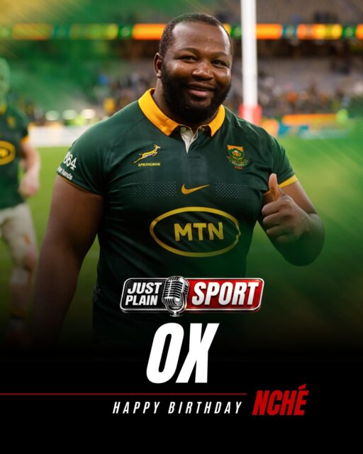 🎉 OX NCHÉ TURNS 31: WORLD CHAMPION, HISTORY-MAKER, STILL NOT DONE 🇿🇦
There are props who scrummage, and props who dominate. And then there are those who force the sport itself to reconsider what the position can be. Ox belongs firmly in the second category. Born on 23 July 1995, in Thaba Nchu, he turns 31 today.
Happy 31st Birthday, Ox. From all of us at Just Plain Sport — enjoy the cake, you’ve earned every slice of it. Heal up fast.
🎙️ FULL STORY on JustPlainSport .com
#OxNche #Springboks #rugby #worldrugbyplayeroftheyear #happybirthday