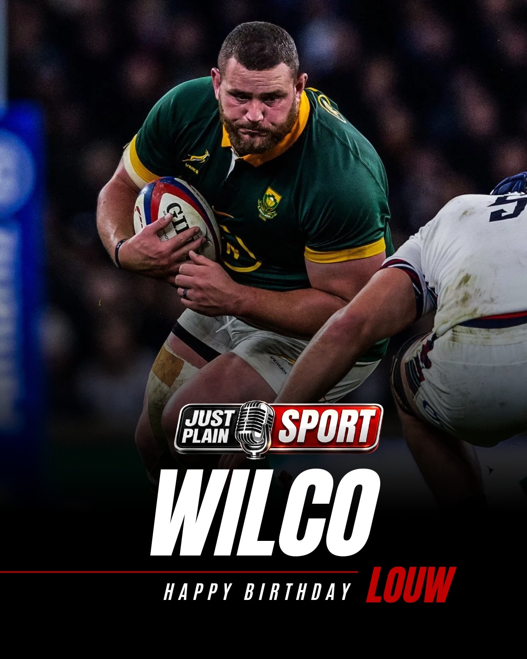 ๐ HAPPY BIRTHDAY, WILCO LOUW ๐ฅ
"The prop who kept coming back, from a missed world cup to a starting jersey for the world's number one side"
There are props who scrummage hard for eighty minutes and are forgotten by Monday. And then there are those a national coach names specifically when explaining a selection call. Wilco belongs firmly in the second category. Born on 20 July 1994, in Ceres, in the Western Cape, he turns 32 today.
๐๏ธ FULL STORY on JustPlainSport .com
๐ธ via Springboks
#JustPlainSport #WilcoLouw #Springboks #HappyBirthday