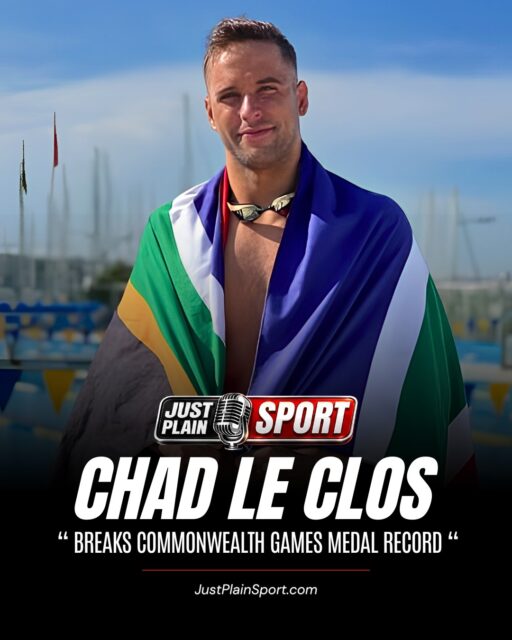🥇 CHAD LE CLOS BREAKS COMMONWEALTH GAMES MEDAL RECORD 🏊🇿🇦
Chad le Clos stands alone. Nineteen medals, five Games, sixteen years — and on Friday night in Glasgow, the kid from Durban became the most decorated male athlete in Commonwealth Games history with a bronze medal that meant more to him than most of his golds.
🎙️ FULL STORY on JustPlainSport .com
#ChadLeClos #CommonwealthGames2026 #TeamSA #SASwimming #JustPlainSport