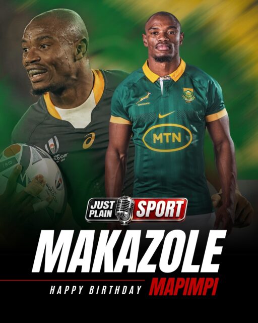 🇿🇦 MAPIMPI – THE BOY WITH NO FAMILY PHOTO WHO WON A WORLD CUP 🎉
There are wingers who chase a reputation someone else built for them. And then there are those who build the entire thing themselves, with nobody standing behind them to hand it down.
Makazole Mapimpi belongs firmly in the second category. Born on 26 July 1990, in Tsholomnqa, Eastern Cape, he turns 36 today.
Happy 36th Birthday, Makazole. From all of us at Just Plain Sport — the boy with no family photo built one anyway, and it starts with his own name on it.
🎙️ FULL STORY on JustPlainSport .com
#MakazoleMapimpi #Springboks #RugbyWorldCup #JustPlainSport