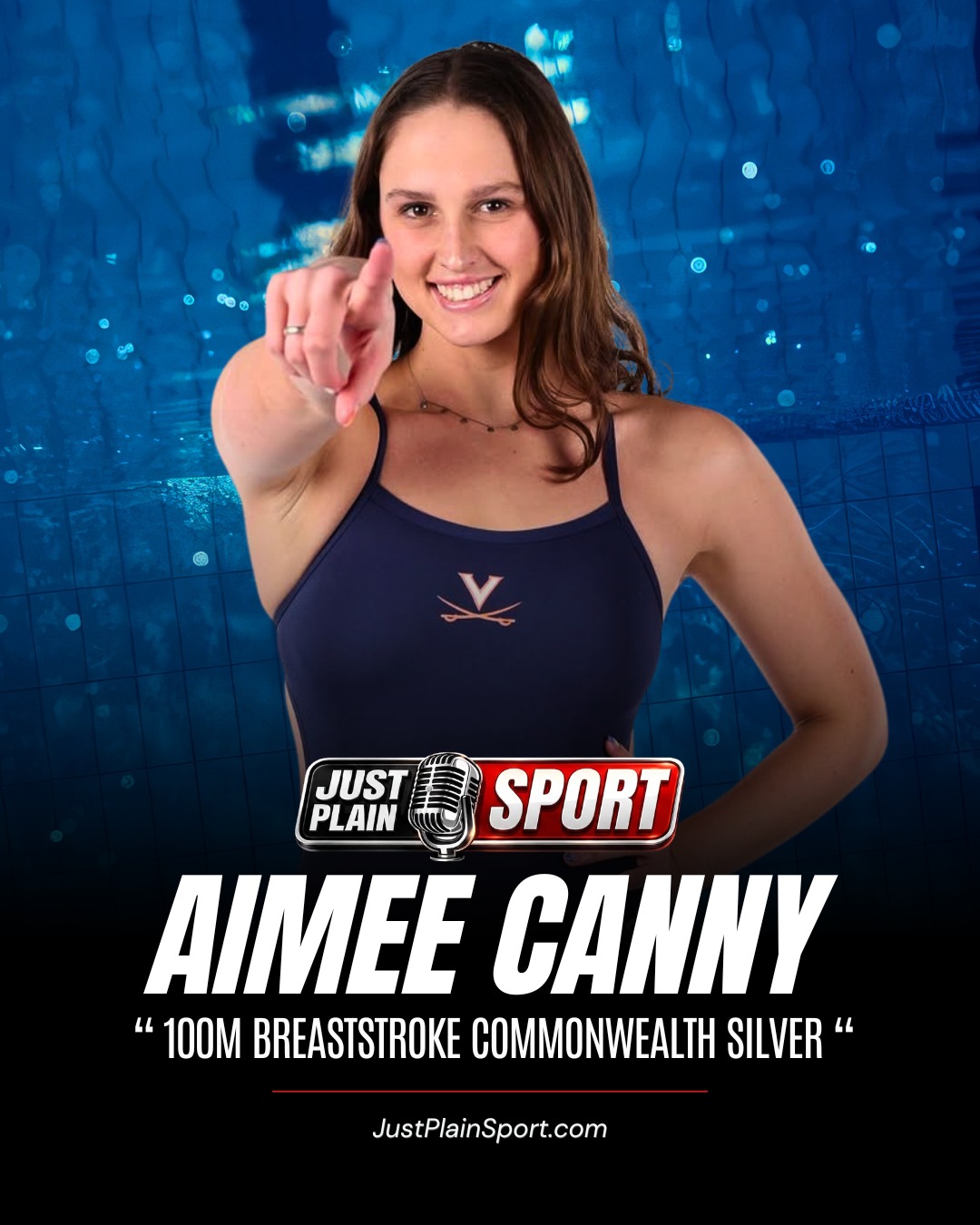 🥈 AIMEE CANNY STORMS TO 100M BREASTSTROKE SILVER 🏊🇿🇦

Aimee Canny hit the wall first off the turn in Glasgow, and for 75 metres of the women's 100m breaststroke final, it looked like South Africa had another champion. Angharad Evans had other ideas.

Racing out of lane five at Tollcross International Swimming Centre on Sunday night, Canny went out hard, splitting 30.67 at the 50m mark to lead the field into the second length. It was the kind of front-half swim that puts a home crowd on edge.

🎙️ FULL STORY on JustPlainSport .com

#AimeeCanny #Swimming #CommonwealthGames  #JustPlainSport