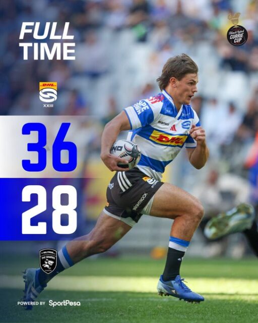 🇿🇦 41-3. That's what Boland did to the Stormers XXIII last week 😳
Seven days later, this happened 👇
36-28 derby win over the Sharks XV. A 19-year-old debutant with a Currie Cup try. Lead changed hands four times before the Stormers finally slammed the door.
This is how you answer a horror show 🏉
Full match report on Just Plain Sport — link in bio
#CurrieCup #StormersXXIII #SharksXV #CapeDerby #JustPlainSport 🎙️