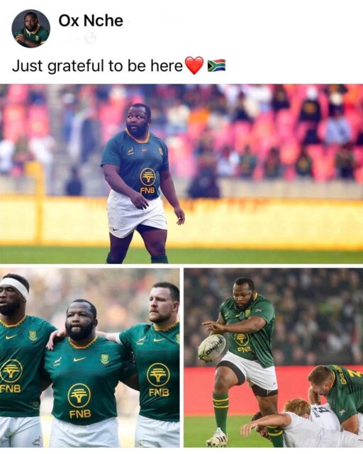WHAT A LEGEND!! ❤️

#JustPlainSport #Legends #Heroes #Springboks #OxNche