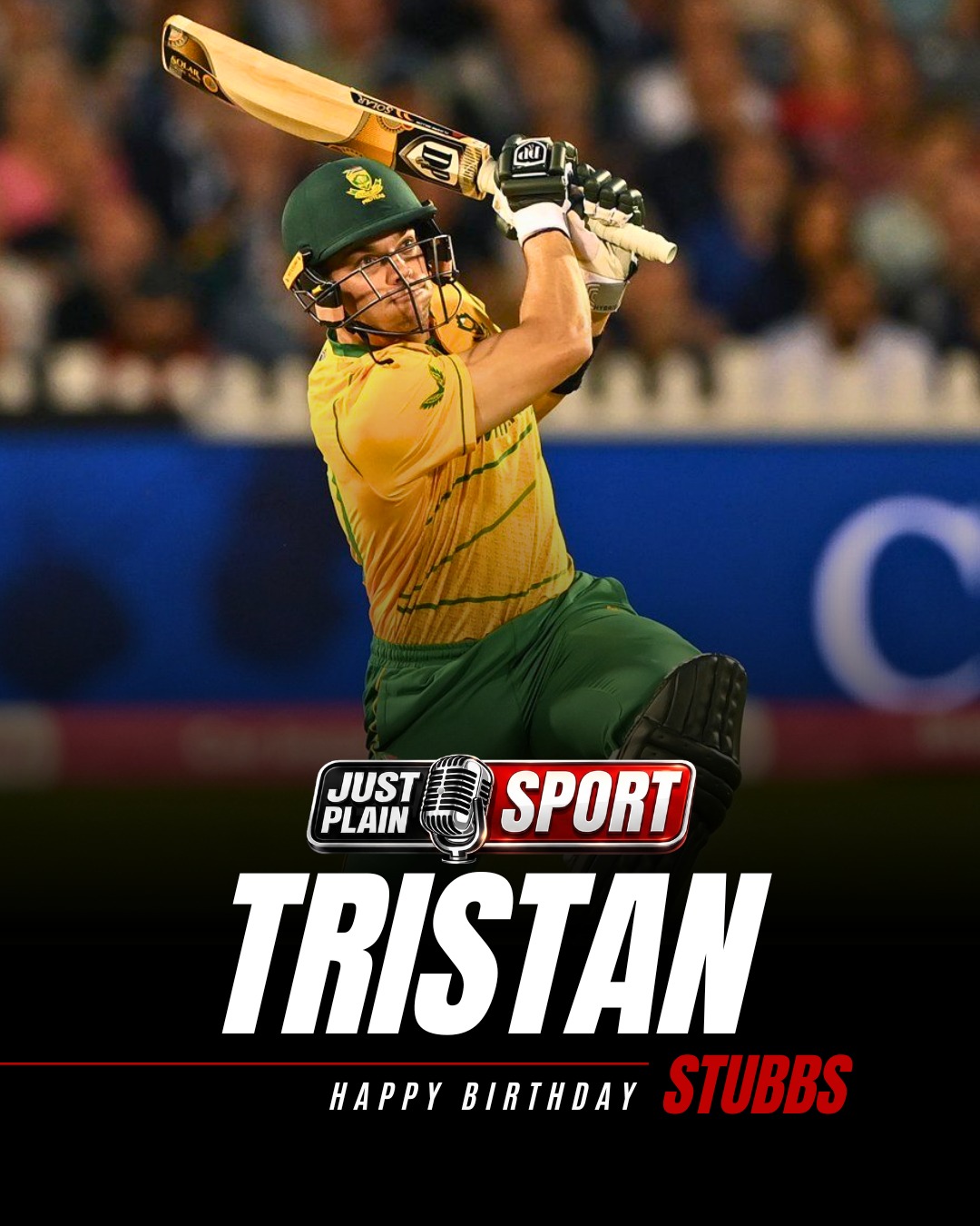 🎉 HAPPY BIRTHDAY, TRISTAN STUBBS! THE MAN BUILT FOR THE MOMENT NOBODY ELSE WANTS 🇿🇦
There are cricketers who go quiet when a game gets tight. And then there are those a team turns to precisely because it's tight. Tristan Stubbs belongs firmly in the second category. Born on August 14, 2000, in Johannesburg, he turns 26 today 🎂
Happy Birthday Tristan! From all of us at Just Plain Sport — the man teams call when it's tightest doesn't get to choose when that call comes, and Stubbs has never once let it go to voicemail.
🎙️ FULL STORY on JustPlainSport .com
#TristanStubbs #Cricket #SunrisersEasternCape #DelhiCapitals #JustPlainSport