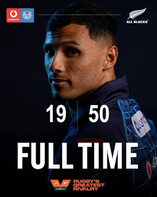 🏉 BULLS GOES DOWN 19-50 TO THE ALL BLACKS AT LOFTUS 🇿🇦

#BULvNZL #greatestrivalry #Rugby