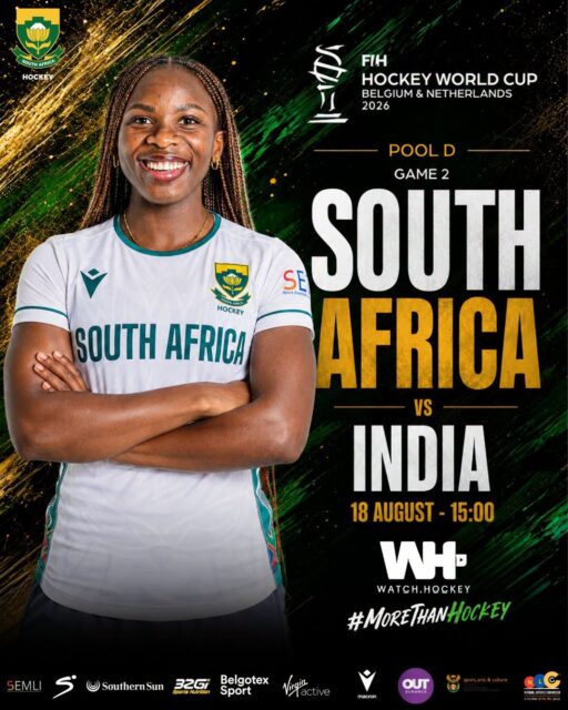 🇿🇦 SOUTH AFRICANS IN ACTION AT HOCKEY WORLD CUP TODAY! 🏆
Good luck to the South African Men's and Women's hockey teams taking the turf today.
⏰ SA Women v India — 15:00 SAST
⏰ SA Men v Ireland — 17:00 SAST
⸻
🗣️ "Dayaan Cassiem brings up his 100th test cap this afternoon, leading SA Hockey Men out against Ireland. The Women are in action too — a full day of green and gold on the turf!" – 🎙️Jay
⸻
#HockeyWorldCup #FieldHockey #DayaanCassiem #Hockey #SouthAfrica #JustPlainSport