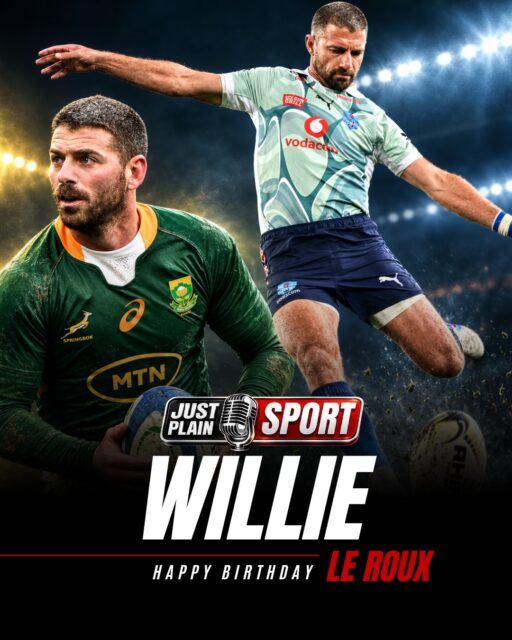 🎉 HAPPY BIRTHDAY, WILLIE LE ROUX! THE MAVERICK WHO OUTLASTED EVERY CRITIC 🇿🇦
Willem Jacobus le Roux turns 37 today.
From the Boland Cavaliers and a Currie Cup First Division title, to Kimberley, to a Springbok debut against Italy in Durban in 2013. Written off at home, then a Premiership record 21 try assists at Wasps. Two World Cup winner's medals. And on 12 July 2025, his 100th Test — against Italy again — as only the eighth Springbok centurion.
He played the 2019 knockouts with a shoulder injury he never made public, and offered to step aside. Rassie kept him in.
Happy Birthday, Willie. 🎂
🎙️ FULL STORY on JustPlainSport .com
#WillieLeRoux #Springboks #Bulls #Rugby #JustPlainSport