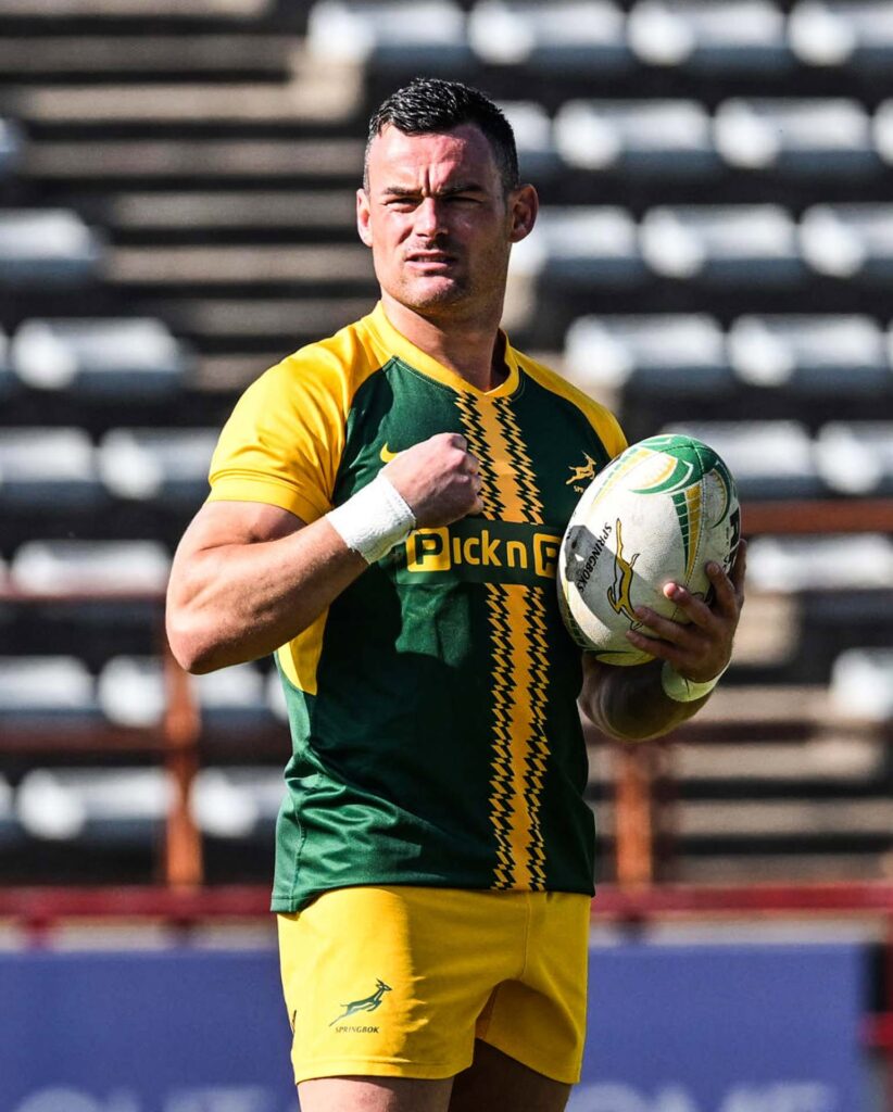 Springbok team to face England