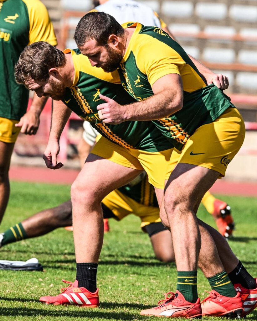 Springbok team to face England