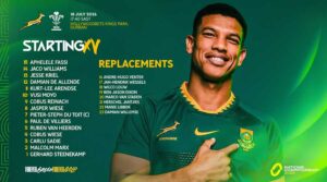 Springboks vs Wales