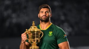 Damian de Allende Hits 100 Springbok Test Caps