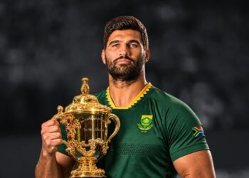 Damian de Allende Hits 100 Springbok Test Caps