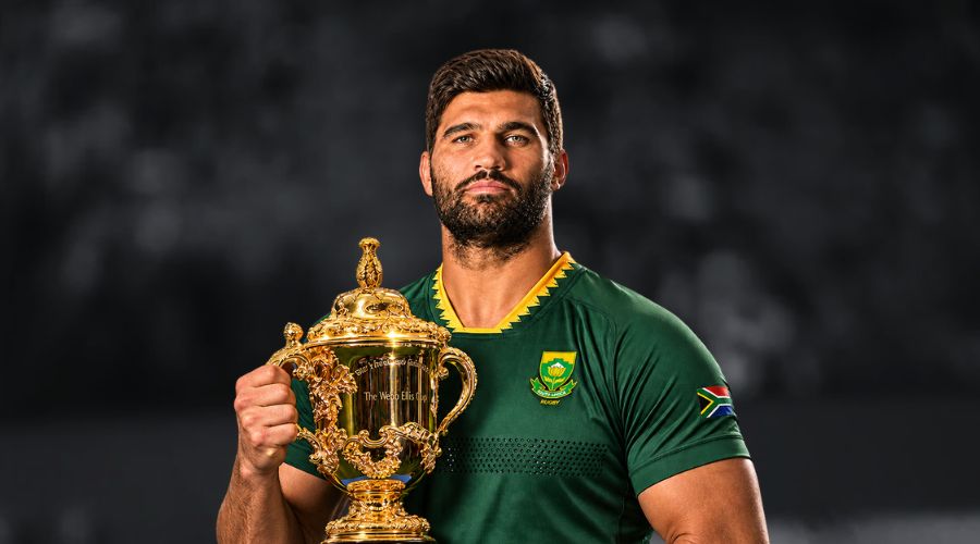 Damian de Allende Hits 100 Springbok Test Caps