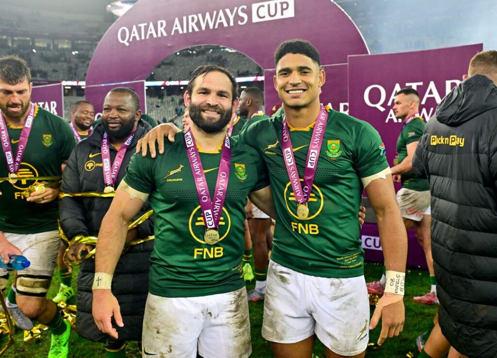 Sacha Feinberg-Mngomezulu and Cobus Reinach