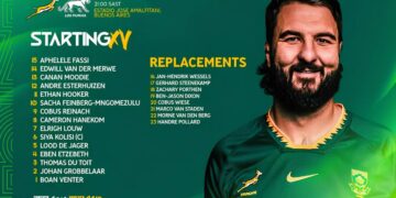 Springboks vs Los Pumas