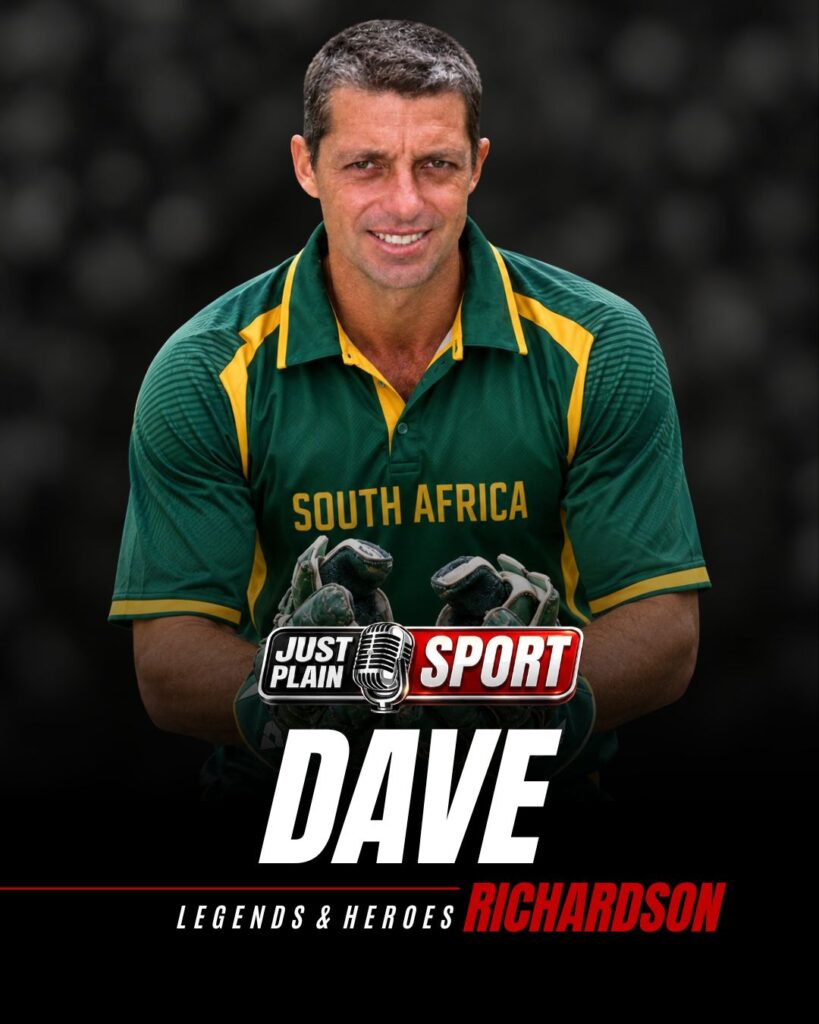 Dave Richardson, South Africa wicketkeeper and former ICC chief executive