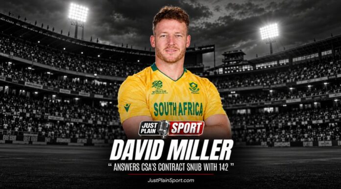 David Miller 142 Answers CSA Contract Snub at Wanderers
