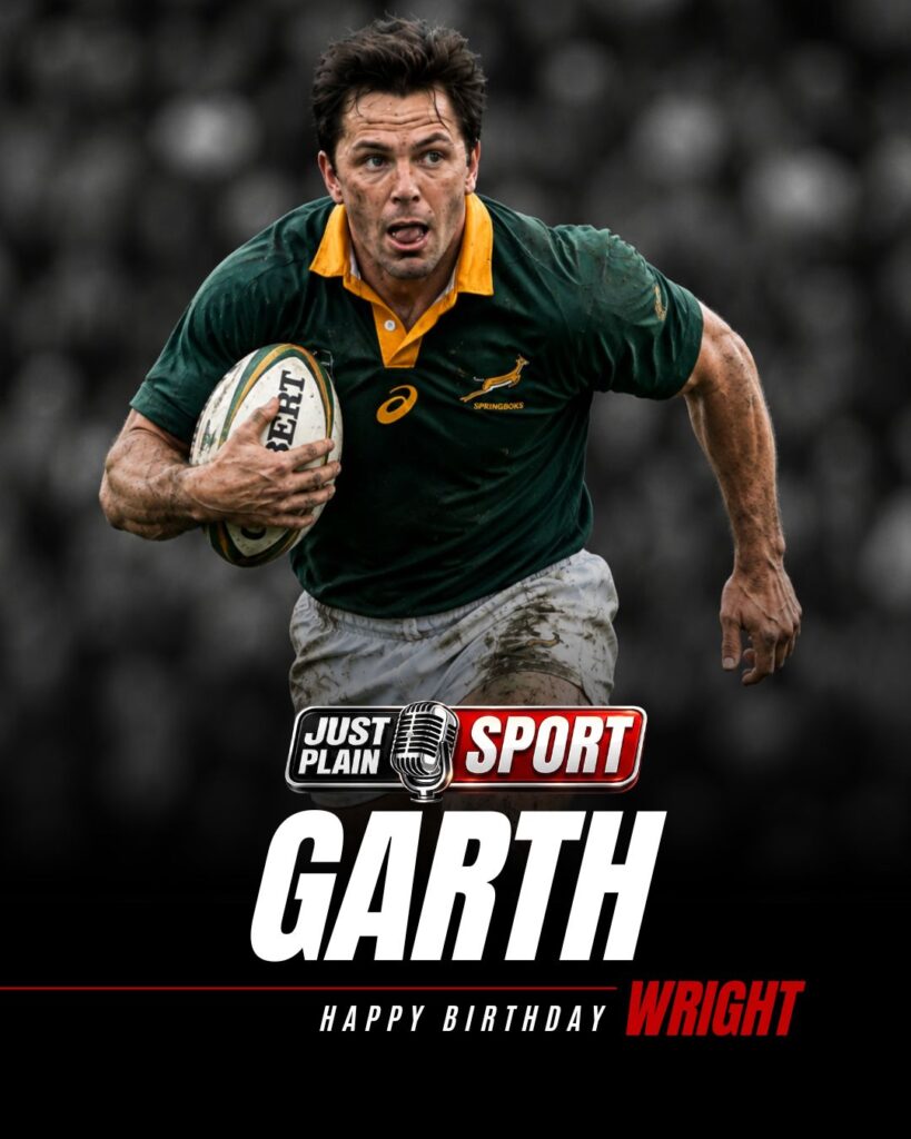 Garth Wright - Springboks - Birthday Tribute