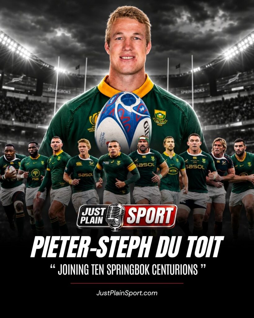 Pieter-Steph du Toit - Springbok centurion - 100th Test