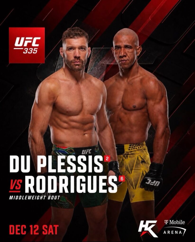 Gregory Rodrigues - Dricus Du Plessis - UFC335