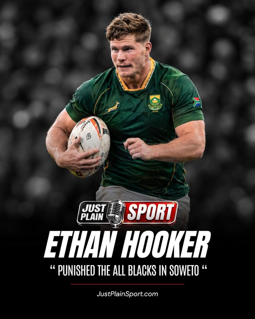 Ethan Hooker - All Blacks vs Springboks in Soweto