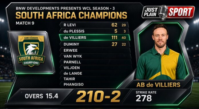 AB De Villiers - SA Legends