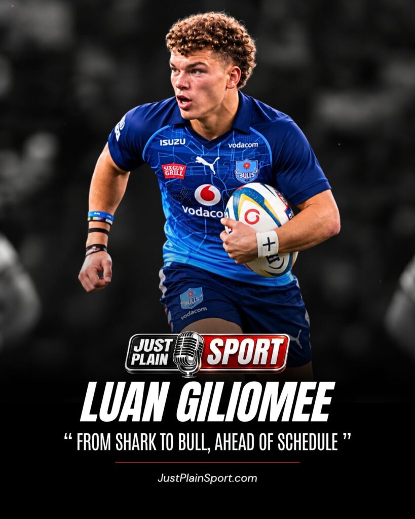 BULLS WELCOME JUNIOR BOK STAR LUAN GILIOMEE AT LOFTUS ON TUESDAY
