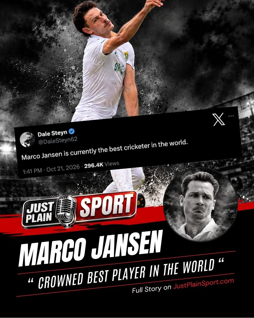 Dale Steyn's post calling Marco Jansen the best cricketer in the world
